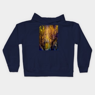 Mystical Trees Kids Hoodie